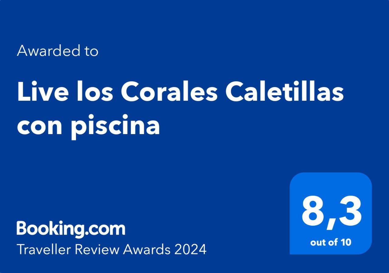 Apartament Live Los Corales Caletillas Con Piscina Araya  Zewnętrze zdjęcie